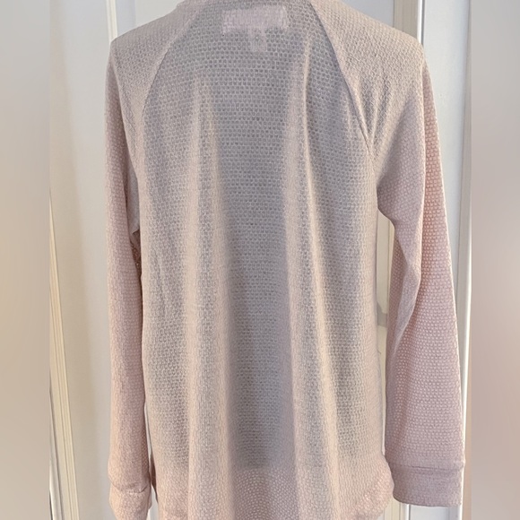 NWT Soft Pink Turtleneck w/3 Button Collar - Picture 6 of 7